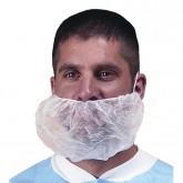 Beard Cover, Polypropylene, Large, White (1000/CS)